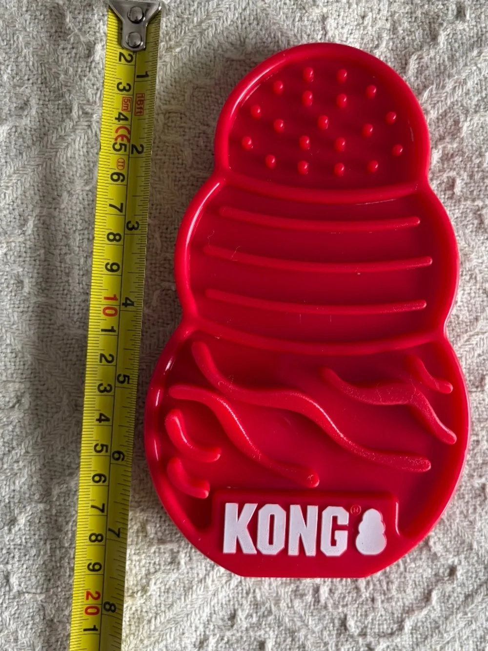 KONG Lick Mat Dog Treat Dispensers Toy, Red, Large